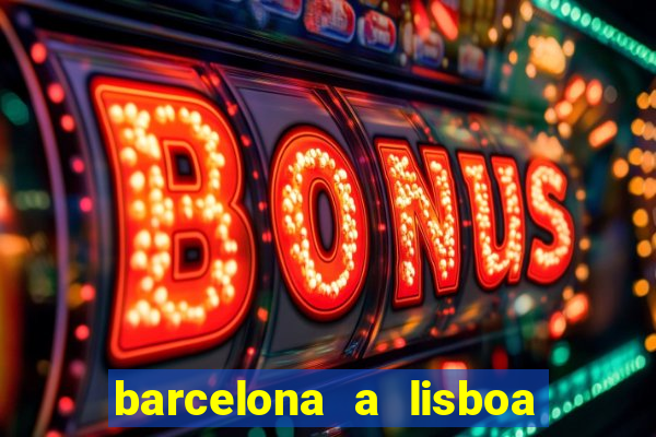 barcelona a lisboa de trem